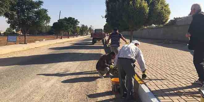 KHK ile görevlendirilen belediye Suruç'u temizledi