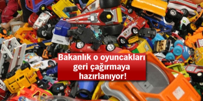 Riskli oyuncaklar geri çağrılacak