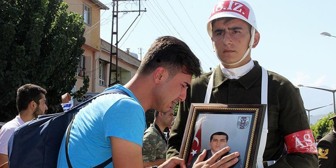 Şehit Jandarma Uzman Çavuş, toprağa verildi
