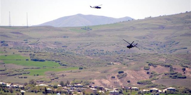 Ter�ristlerin ka��� g�zergahlar� ate� alt�na al�nd�