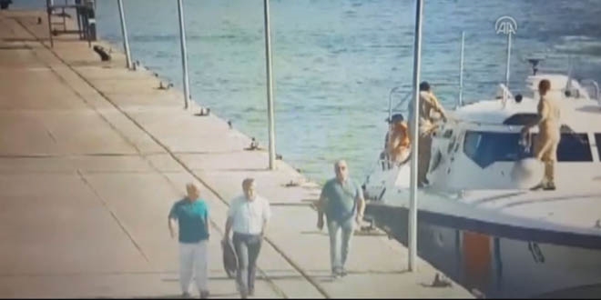 3 Tuğamiral'in darbe sabahı kaçış görüntüleri