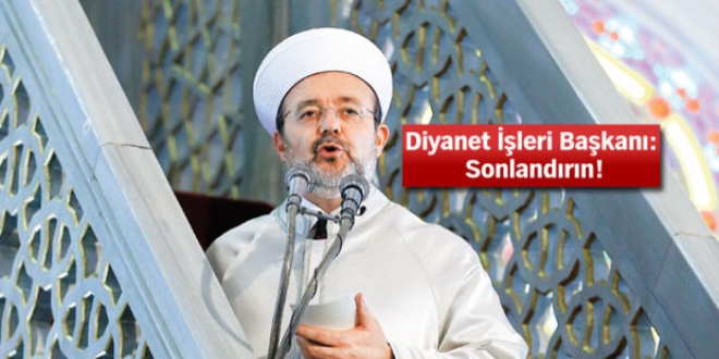 Görmez'den 135 ülkeye FETÖ mektubu