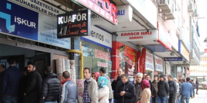 Rize'de 160 kişinin alınacağı işe 8 bin başvuru yapıldı