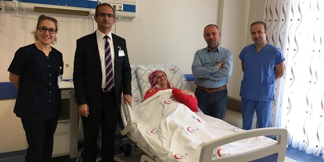 Hastanın kalbinden ceviz büyüklüğünde tümör çıkarıldı