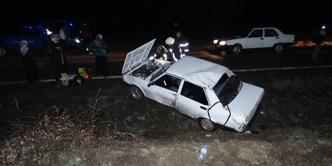 Kazada 9 ayl�k ikiz bebeklerden 1'i hayat�n� kaybetti