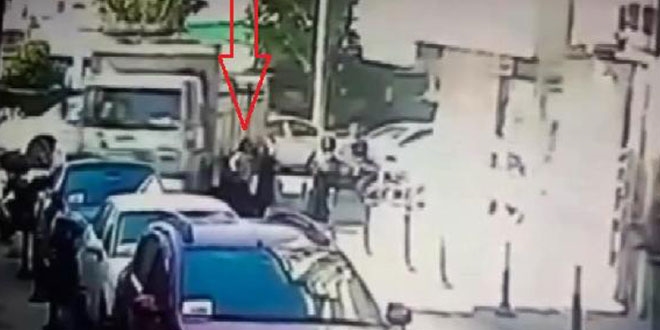 Üniversiteli kızın can verdiği kaza güvenlik kamerasında