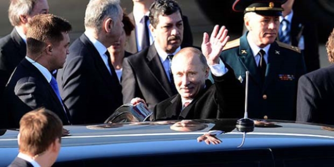 Rusya Devlet Başkanı Vladimir Putin, İstanbul'da