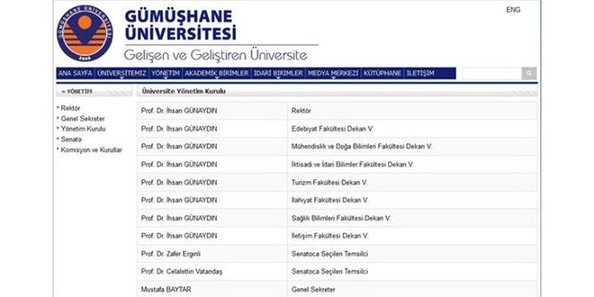Dekanlıklara vekalet istekten değil mecburiyetten