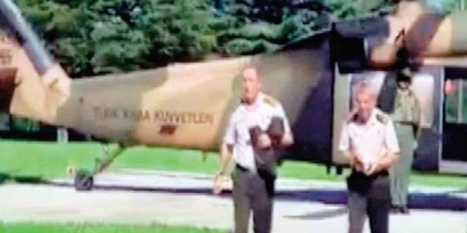 Akar'ı, Akıncı Üssü'nden Köşk'e götüren pilotun ifadesi