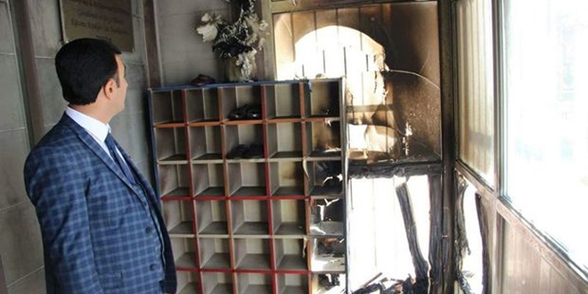 Van'da anaokuluna molotoflu saldırı