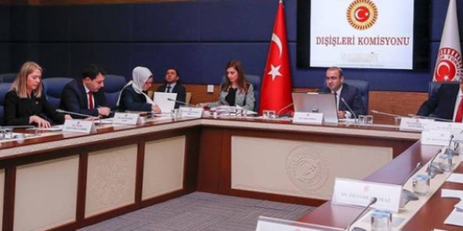 TBMM D��i�leri Komisyonu 5 kanun tasar�s�n� kabul etti