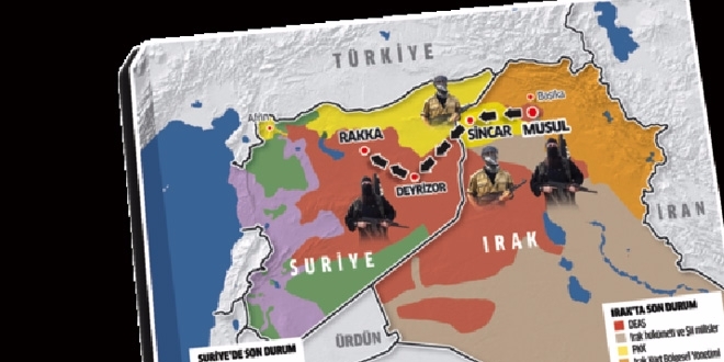 7 bin DEAŞ'lı PKK korumasında Rakka'ya geçti