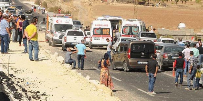Mardin-Diyarbakır karayolunda patlama: 3 şehit