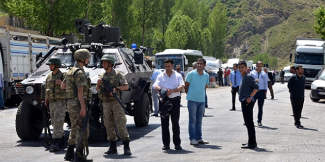Tatvan'da terr saldrs: 1 asker yaral