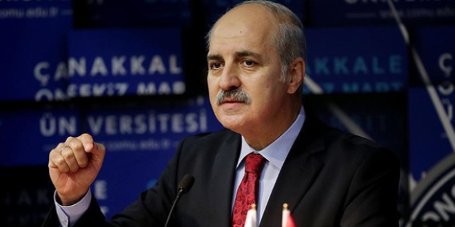 Kurtulmuş: Çifte standartlı, ikiyüzlü bir davranış