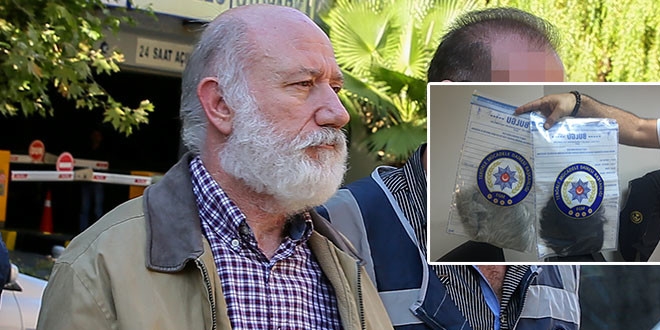 İzmir'de yakalanan 'firari amiral' Ankara'ya getirildi