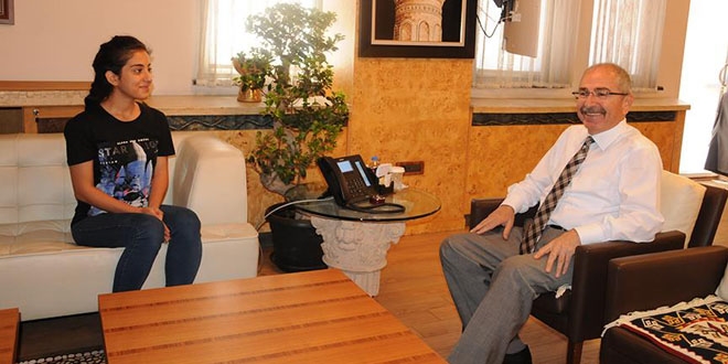 Nusaybinli Berfin'in 'NASA' hayali