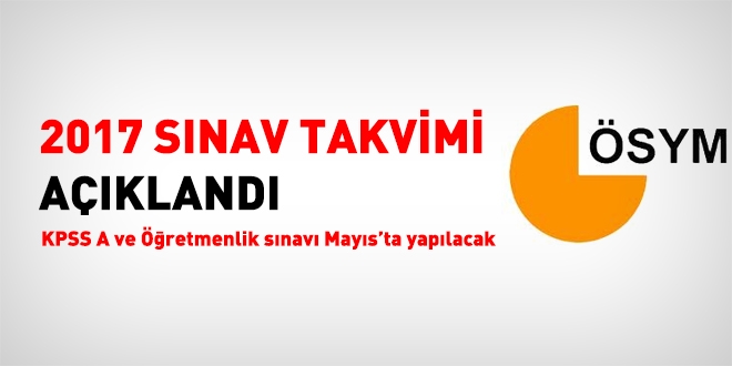 SYM, 2017 snav takvimini aklad