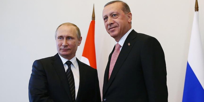 Cumhurbakan Erdoan ve Putin telefonda grt