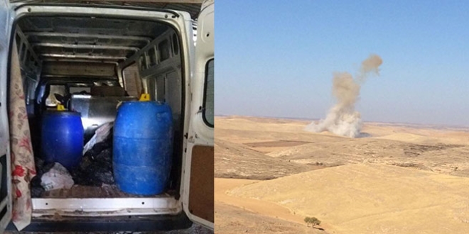 Mardin'de 2,5 ton bomba yüklü minibüs ele geçirildi