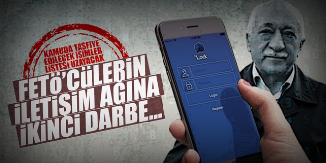 FETÖ'cülerin iletişim ağına ikinci darbe