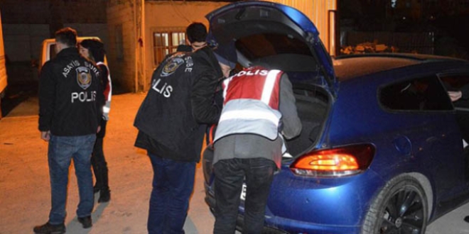 Polis asayiş uygulamasında 'radyasyon dedektörü' kullandı