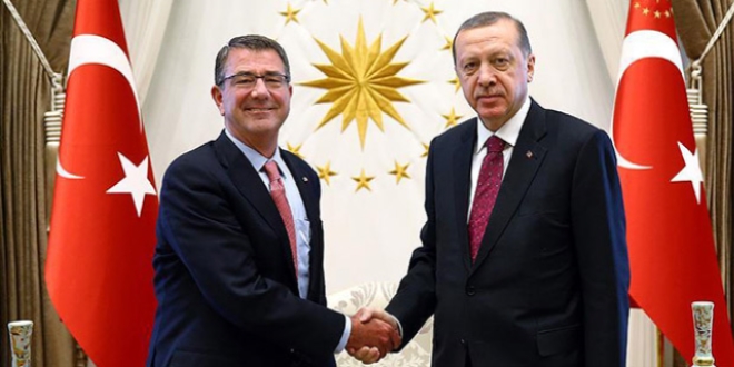 Cumhurbaşkanı Erdoğan Carter'ı kabul etti