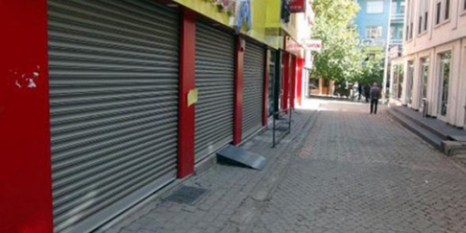 Kepenk kapatan esnafa soruşturma açıldı