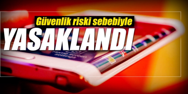 THY, U�aklarda Galaxy Note 7 yasaklad�