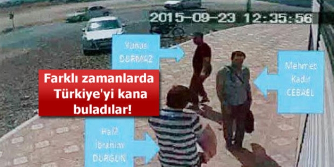 Kendini patlatan DEAŞ'lı 3 bombacı aynı karede