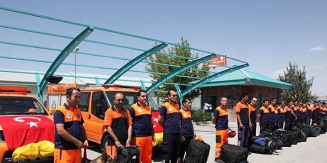 'Afet savaşçıları' 7/24 göreve hazır