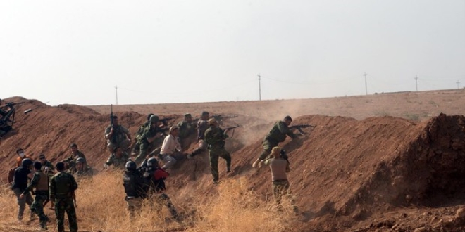 Ba�ika'da T�rk top�usu DEA�'� vurdu