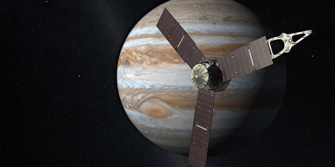 Jpiter'in yrngesindeki Juno tekrar arzaland
