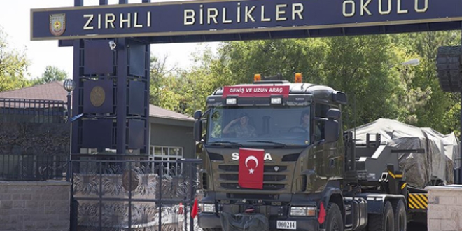 Askeri birliklerin taşınmasında sona gelindi