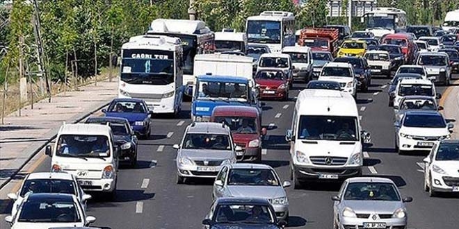 'Türkiye'de 20 milyon 250 bin lastikli araç bulunuyor'