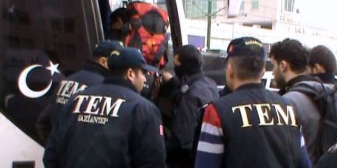 Gaziantep'te DEAŞ operasyonu: 10 kişi tutuklandı
