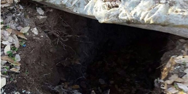 Antalya'da PKK sığınağı bulundu