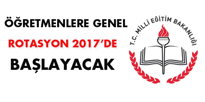 MEB'den rotasyon kararı