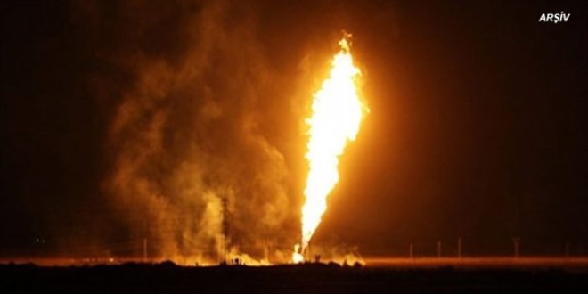Ağrı'da doğalgaz boru hattında patlama