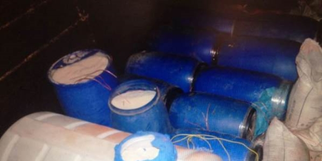 Diyarbakır'da 157 ton amonyum nitrat ele geçirildi