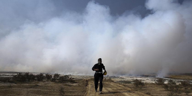 'Zehirli gaz bulutlar Trkiye'ye girmeden yn deitirdi'