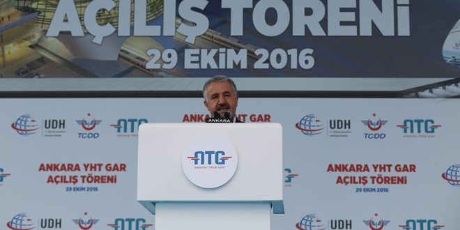 Ankara YHT Gar gnde 50 bin kiiye hizmet verecek