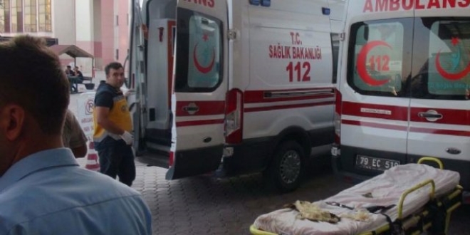 Suriye'de yaralanan 6 Suriyeli, Kilis'e getirildi