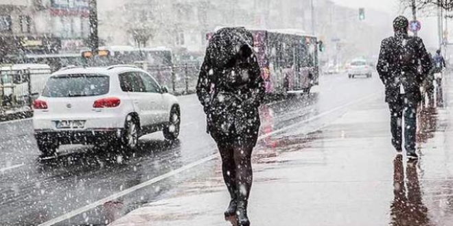 Meteoroloji'den 'kar yağışı' uyarısı
