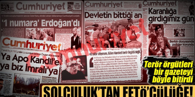 Cumhuriyet, Atatürkçülükten FETÖ'cülüğe böyle kaydı!