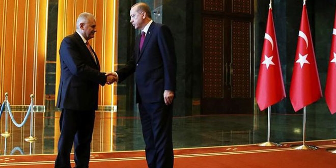 Erdoğan, Başbakan Yıldırım'ı kabul etti
