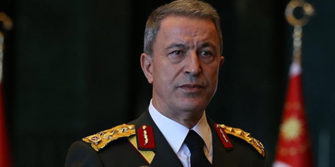 Akar, Gerasimov ile Suriye ve Musul'u görüştü
