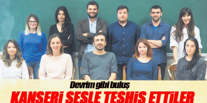 Kanseri sesle teşhis ettiler