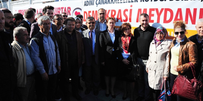 Çanakkale İskele Meydanı'nın isim değişikliği talebi