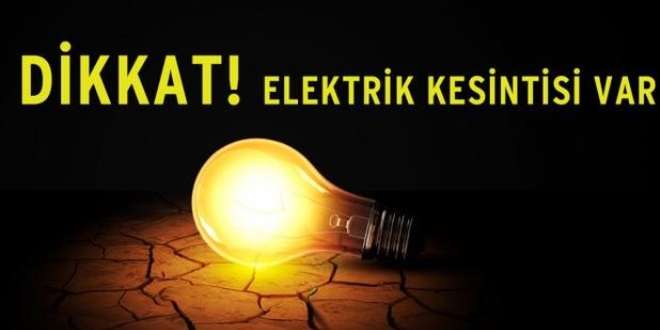 �stanbul'da elektrik kesintisi